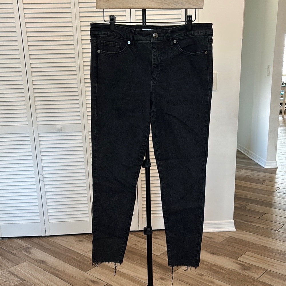 Sofia by Sofia Vergara Black Ankle Jeans